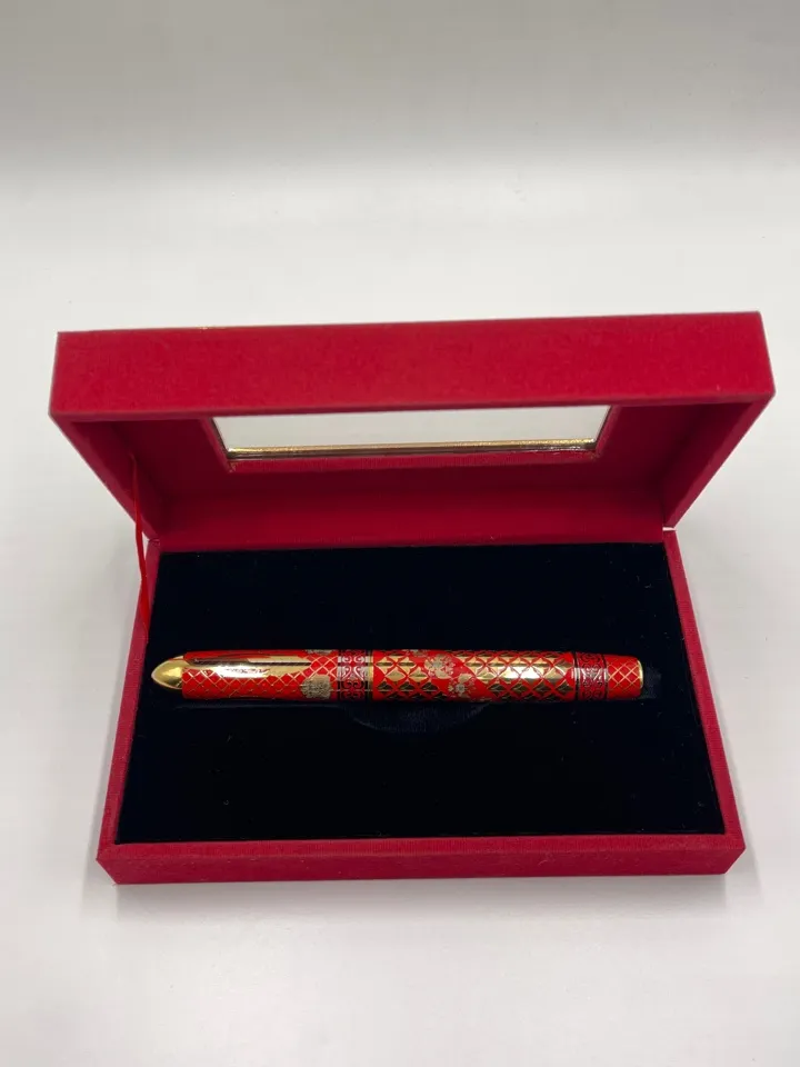 Ручка шариковая в футляре VIP, золото 999